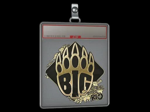 Sticker Slab | BIG (Gold) | Rio 2022