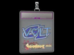 Sticker Slab | volt (Holo) | Shanghai 2024