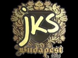 Sticker | jks (Gold) | Budapest 2025