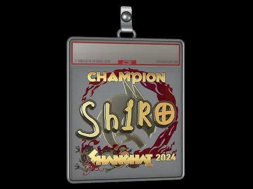 Sticker Slab | sh1ro (Gold, Champion) | Shanghai 2024
