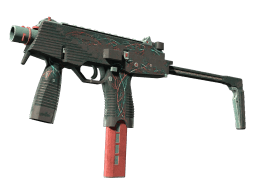 MP9 | Capillary (Battle-Scarred)