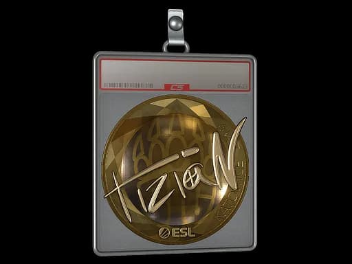 Sticker Slab | tiziaN (Gold) | Katowice 2019