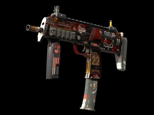 StatTrak™ MP7 | Bloodsport (Battle-Scarred)
