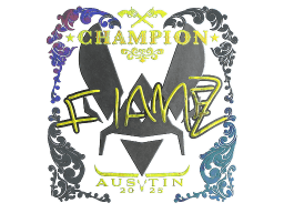 Sticker | FlameZ (Holo, Champion) | Austin 2025