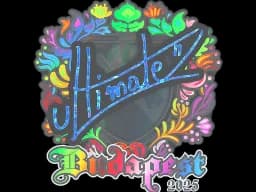 Sticker | ultimate (Holo) | Budapest 2025