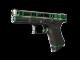 Souvenir Glock-18 | Green Line (Battle-Scarred)