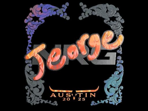 Sticker | jeorge (Holo) | Austin 2025