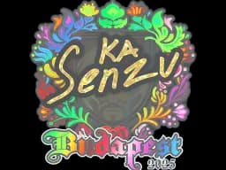 Sticker | Senzu (Holo) | Budapest 2025