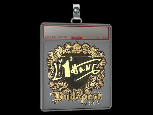 Sticker Slab | L1haNg (Gold) | Budapest 2025