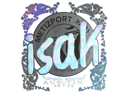 Sticker | isak (Holo) | Austin 2025