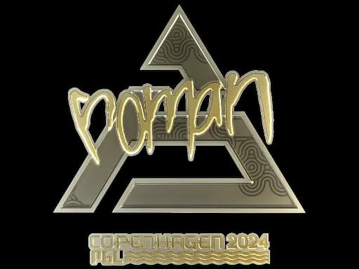 Sticker | roman (Gold) | Copenhagen 2024