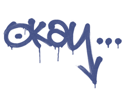 Sealed Graffiti | Okay (SWAT Blue)