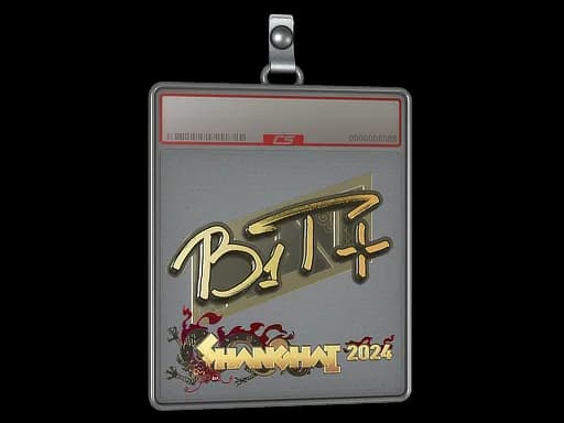 Sticker Slab | b1t (Gold) | Shanghai 2024