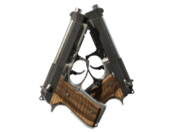 Dual Berettas | Black Limba (Factory New)