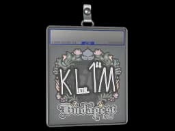 Sticker Slab | kl1m | Budapest 2025