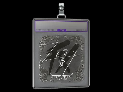 Sticker Slab | zevy (Foil) | Austin 2025