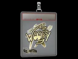 Sticker Slab | WOOD7 (Gold) | Paris 2023