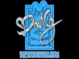 Sticker | dav1g (Glitter) | Copenhagen 2024