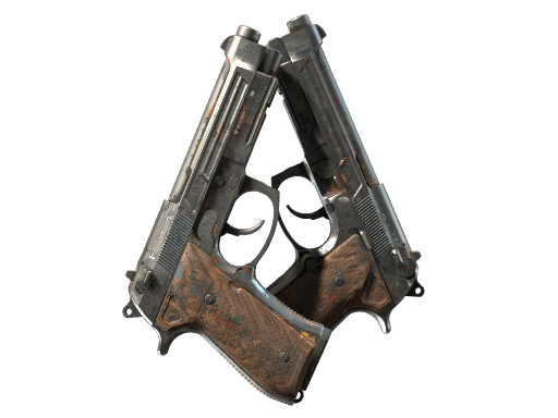 Dual Berettas | Hideout (Battle-Scarred)