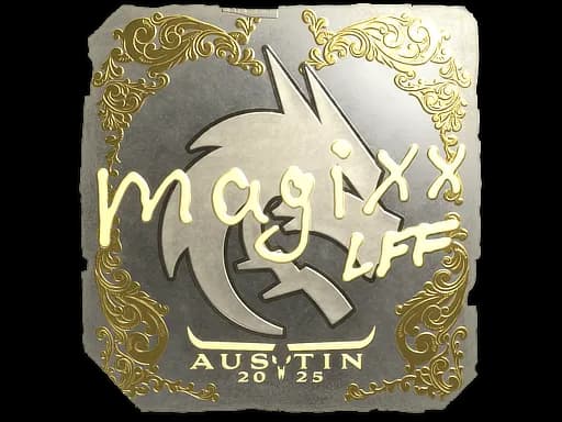 Sticker | magixx (Gold) | Austin 2025