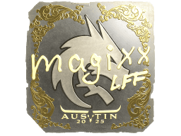 Sticker | magixx (Gold) | Austin 2025