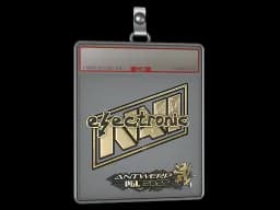 Sticker Slab | electronic (Gold) | Antwerp 2022