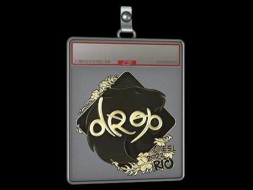 Sticker Slab | drop (Gold) | Rio 2022