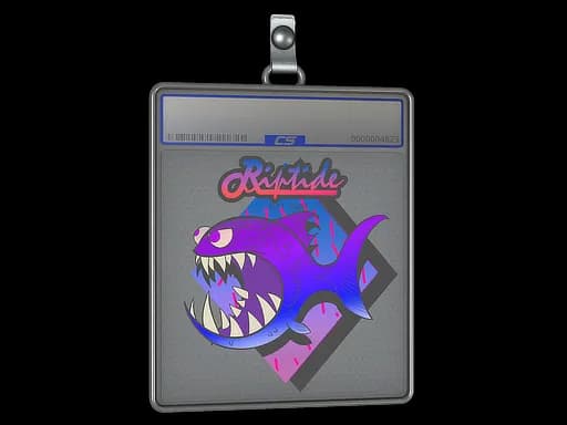 Sticker Slab | Purple Jaggyfish