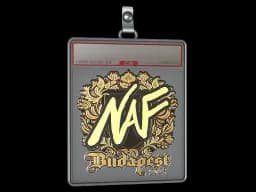 Sticker Slab | NAF (Gold) | Budapest 2025