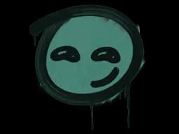 Sealed Graffiti | Smirk (Frog Green)