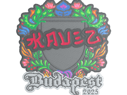 Sticker | kauez (Embroidered) | Budapest 2025