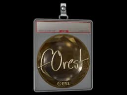 Sticker Slab | f0rest (Gold) | Katowice 2019