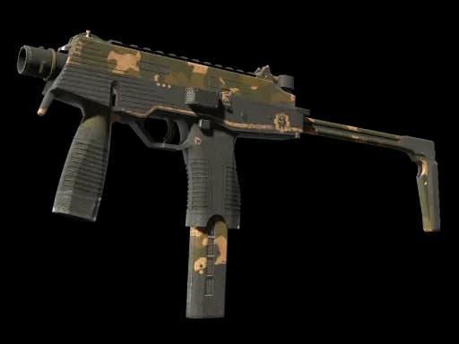 StatTrak™ MP9 | Black Sand (Battle-Scarred)