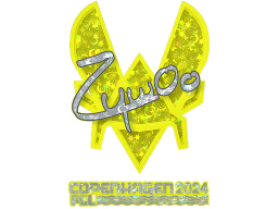 Sticker | ZywOo (Glitter) | Copenhagen 2024