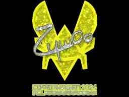 Sticker | ZywOo (Glitter) | Copenhagen 2024