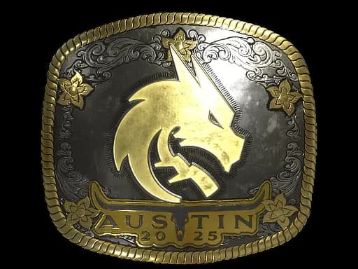 Sticker | Team Spirit (Gold) | Austin 2025