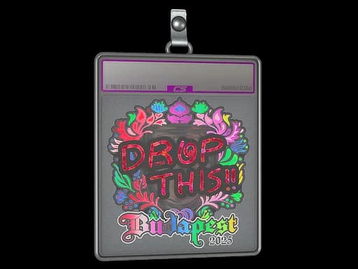 Sticker Slab | drop (Holo) | Budapest 2025