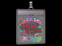 Sticker Slab | drop (Holo) | Budapest 2025