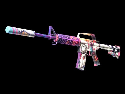 M4A1-S | Vaporwave (Minimal Wear)
