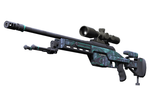 StatTrak™ SSG 08 | Mainframe 001 (Minimal Wear)