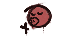 Sealed Graffiti | Smooch (Blood Red)