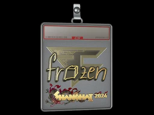 Sticker Slab | frozen (Gold) | Shanghai 2024