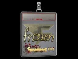 Sticker Slab | frozen (Gold) | Shanghai 2024