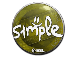 Sticker | s1mple | Katowice 2019