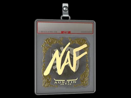 Sticker Slab | NAF (Gold) | Austin 2025