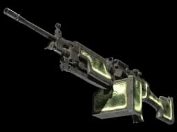 StatTrak™ M249 | Deep Relief (Well-Worn)