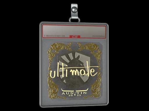 Sticker Slab | ultimate (Gold) | Austin 2025