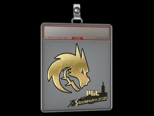 Sticker Slab | Team Spirit (Gold) | Stockholm 2021