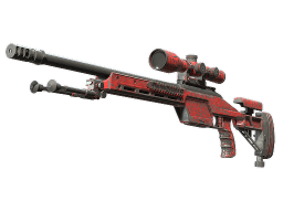 SSG 08 | Calligrafaux (Battle-Scarred)