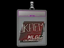 Sticker Slab | jkaem (Foil) | MLG Columbus 2016